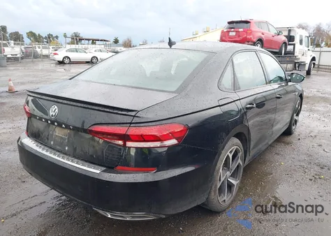 2021 Volkswagen Passat 2.0T R-Line из США, поврежденный, VIN 1VWMA7A39MC016778